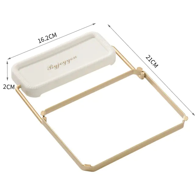 Kitchen sink strainer rack
