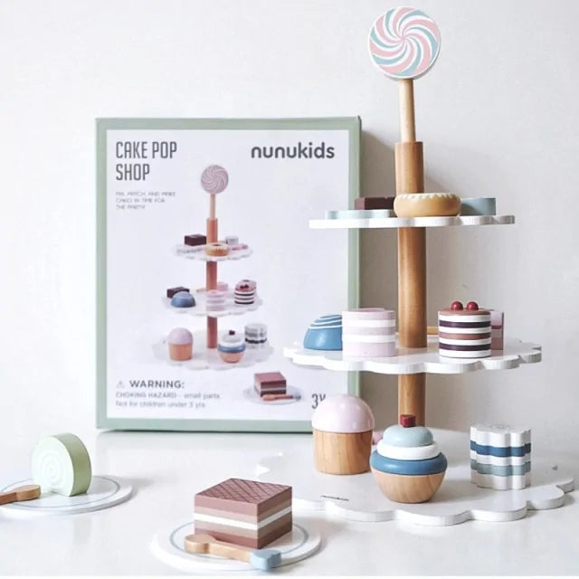 Wooden toy sets for children