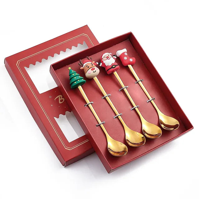 Christmas Cutlery Set | Festive Spoon and Fork