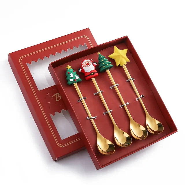 Christmas Cutlery Set | Festive Spoon and Fork