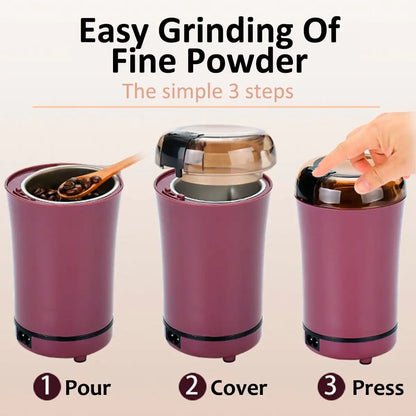 Electric coffee grinder