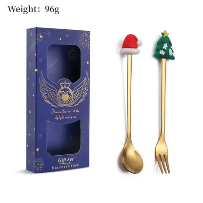 Christmas Cutlery Set | Festive Spoon and Fork