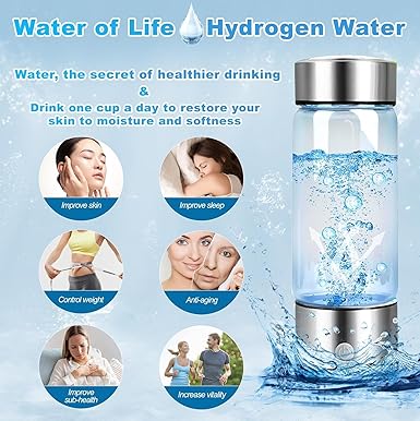 The hydrogen water bottle