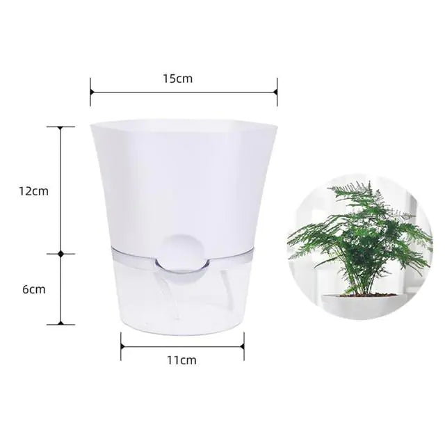 Hydro Bloom™| Automatic Water-Absorbing Flower/Herb Pot