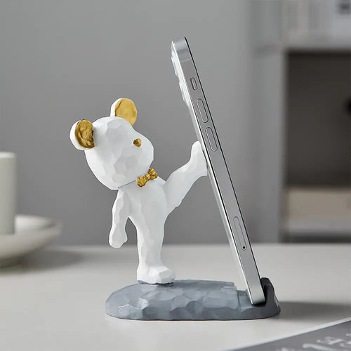 Bear mobile phone holder