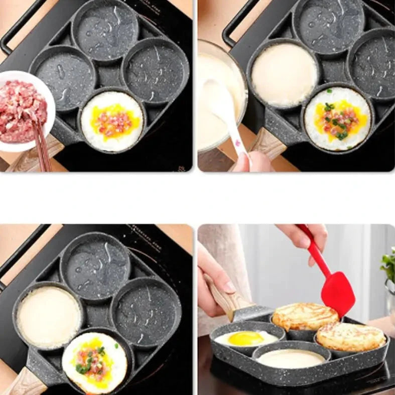 Four-hole Omelet Pan